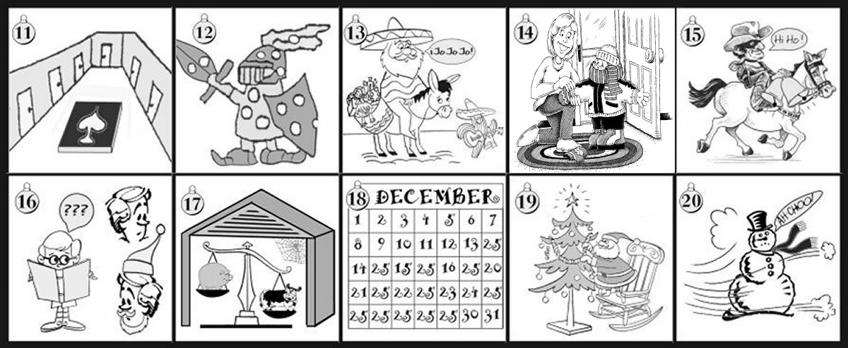 Backsplash Answers zone worksheet Christmas Puzzles Carol time with answers  Printable â€“