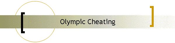 Olympic Cheating