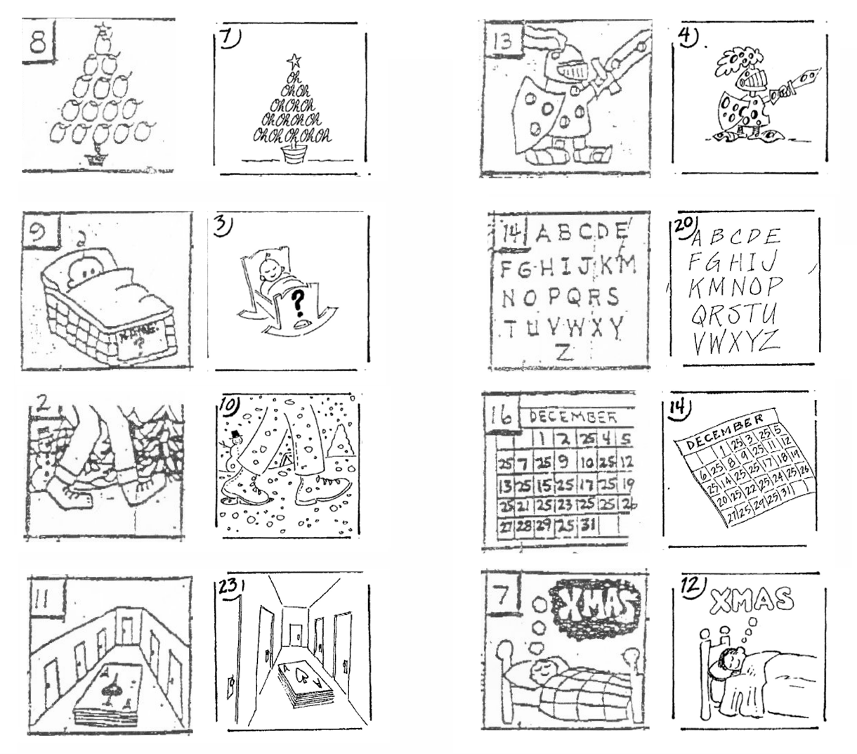 Printable Christmas Rebus Puzzles - Printable Word Searches