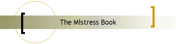 The Mistress Book