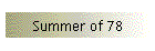 Summer of 78