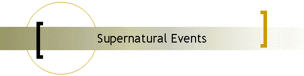 Supernatural Events